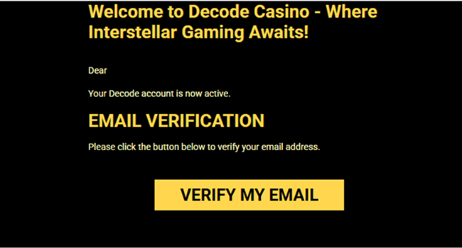 Confirm your profile Confirm your profile
