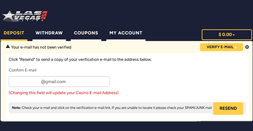 Confirm your profile Confirm your profile