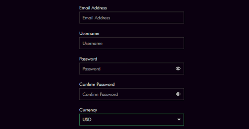 Register a new account Register a new account