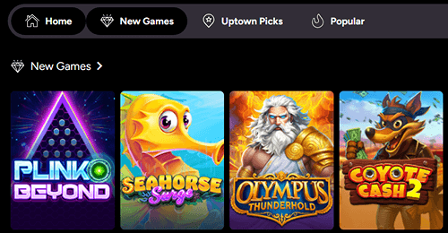 Start playing at no cost